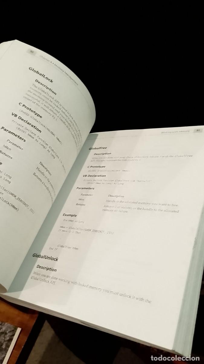 Libros de segunda mano: Visual Basic Developers Guide to the Win32 API - Steve Brown - Foto 4