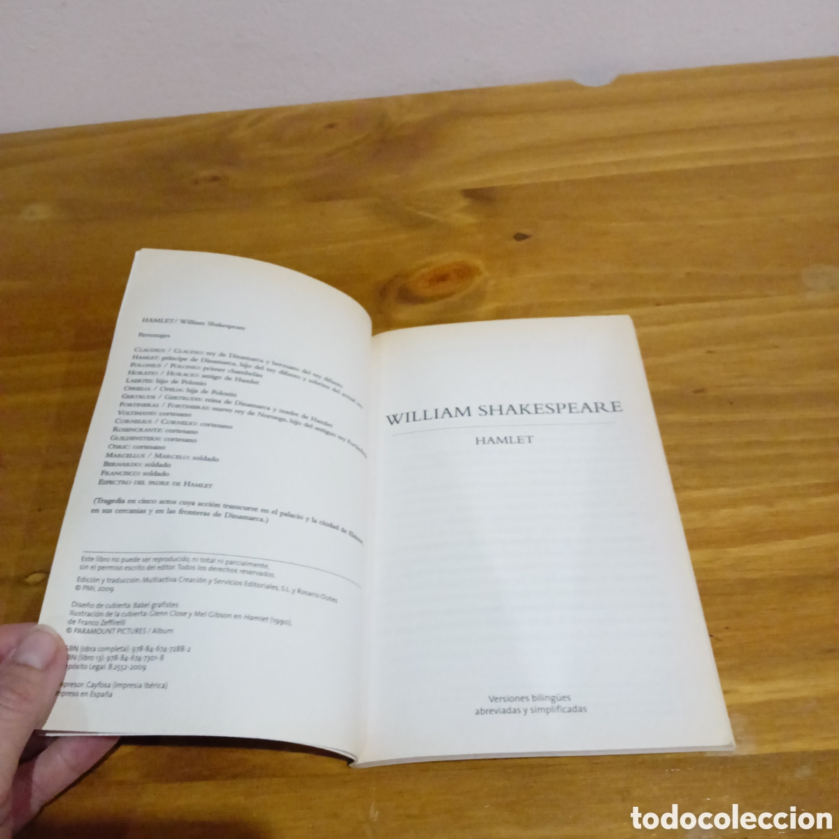 Libros de segunda mano: Hamlet . William Shakespeare - Foto 2