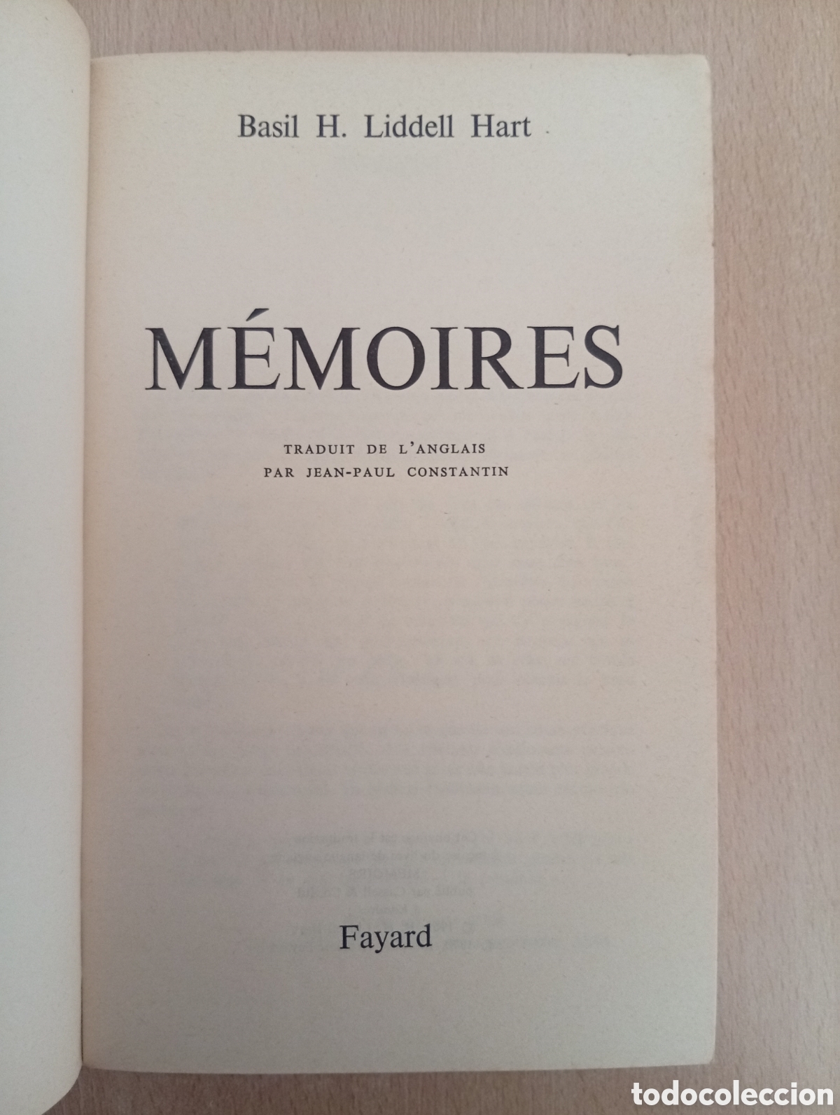 Libros de segunda mano: M&Eacute;MOIRES. Liddell Hart - Foto 11