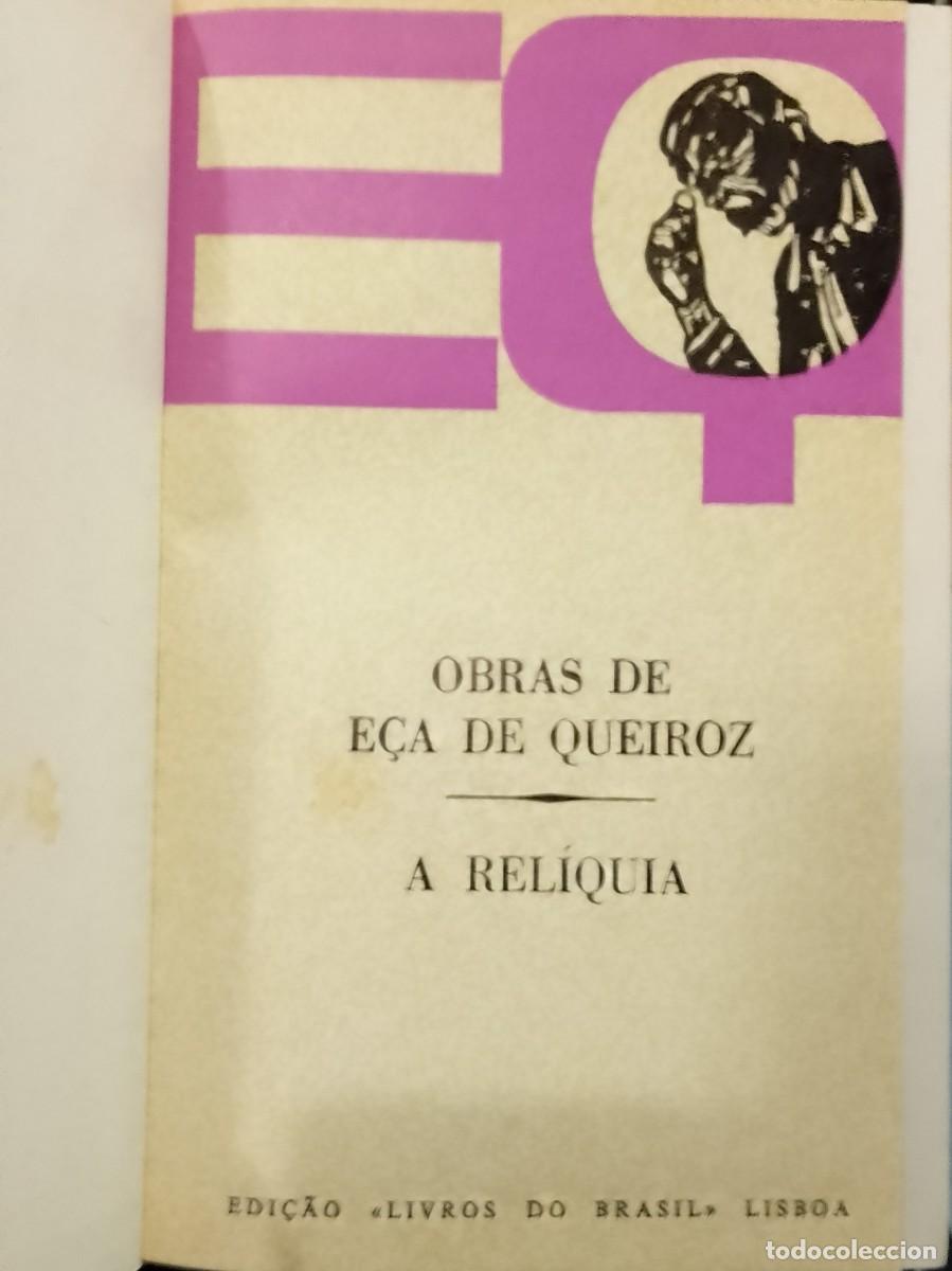 Libros de segunda mano: Obras de E&ccedil;a de Queiroz - A Rel&iacute;quia - Foto 1