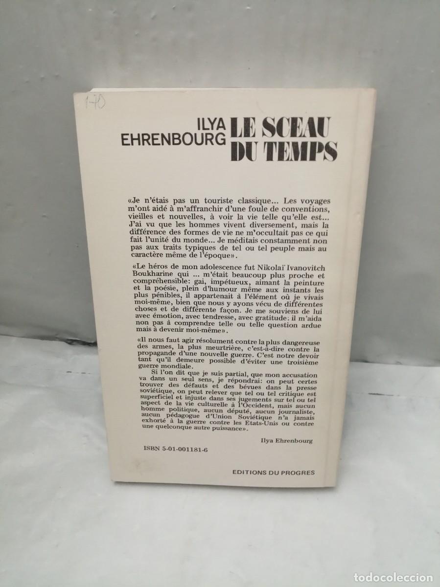 Libros de segunda mano: Le sceau du temps (Mosc&uacute; 1989) - Foto 2