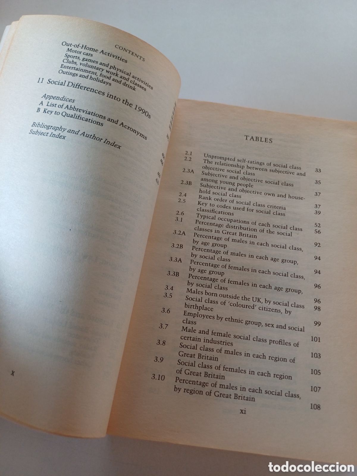 Libros de segunda mano: Social class differences in Britain Ivan Reid 1989 INGL&Eacute;S - Foto 5
