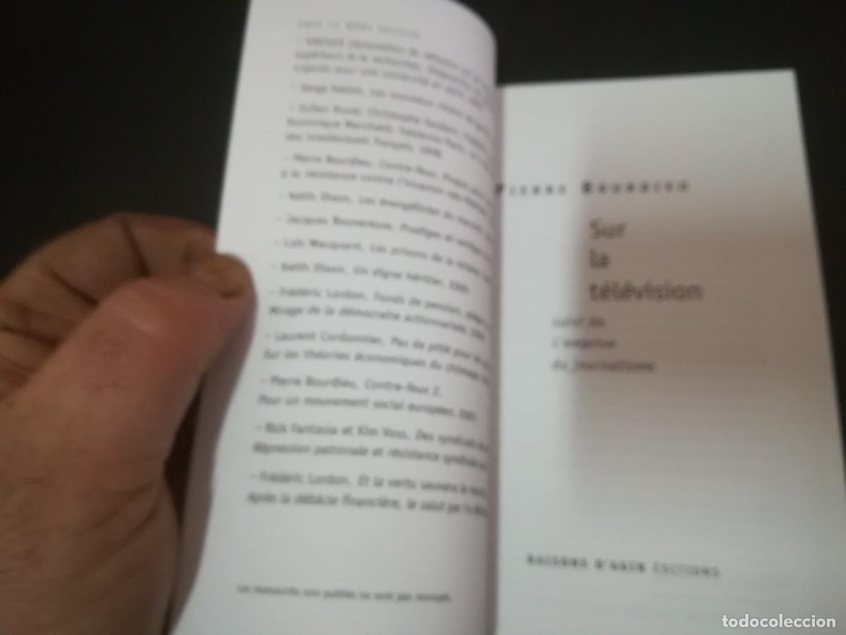 Libros de segunda mano: SUR LA TELEVISION / PIERRE BOURDIEU / A&Ntilde;39 - Foto 5
