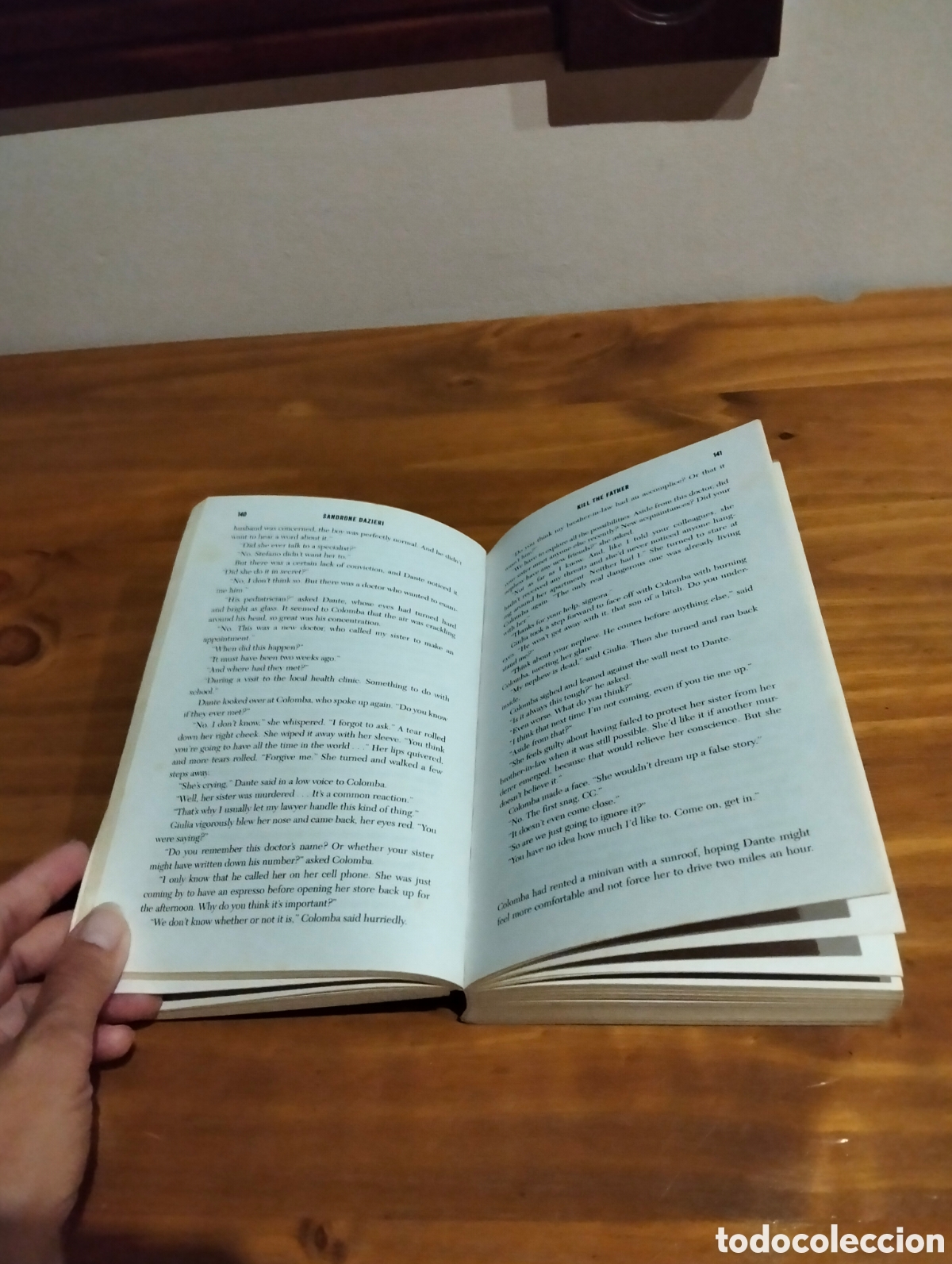 Libros de segunda mano: Kill father. Sandrone Dazieri - Foto 3
