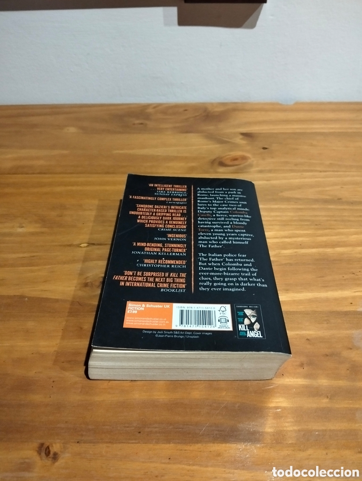 Libros de segunda mano: Kill father. Sandrone Dazieri - Foto 5