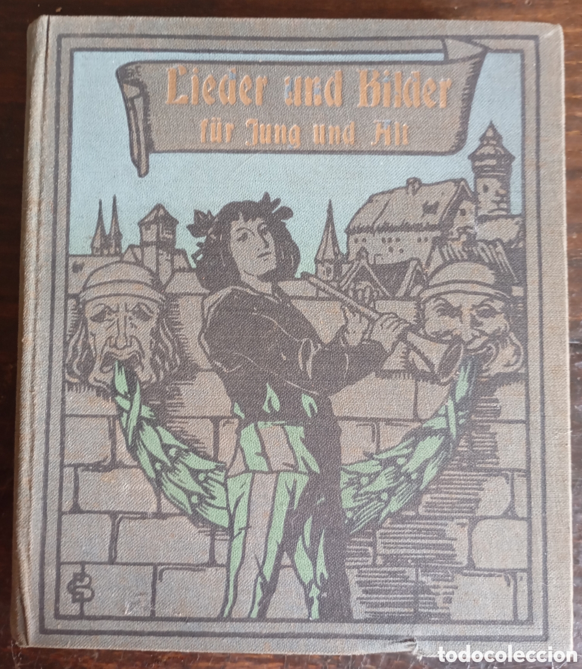 Libros de segunda mano: Viejo antiguo libro en Aleman - Foto 1