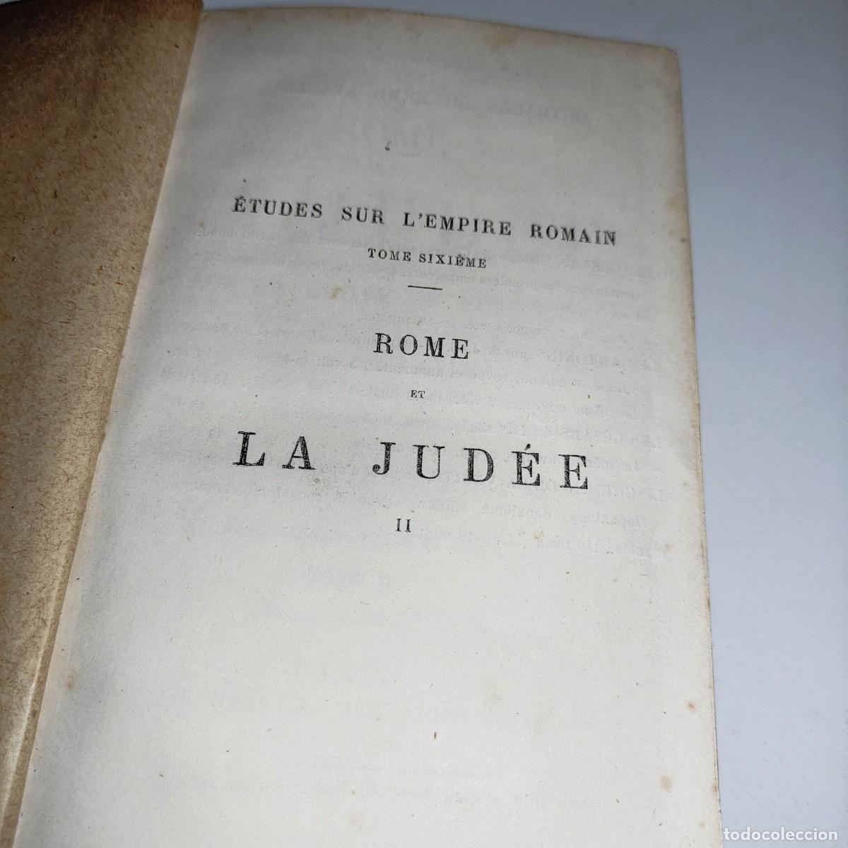 Libros de segunda mano: ROME ET LA JUDEE AU TEMPS DE LA CHUTE DE NERON. - Foto 2