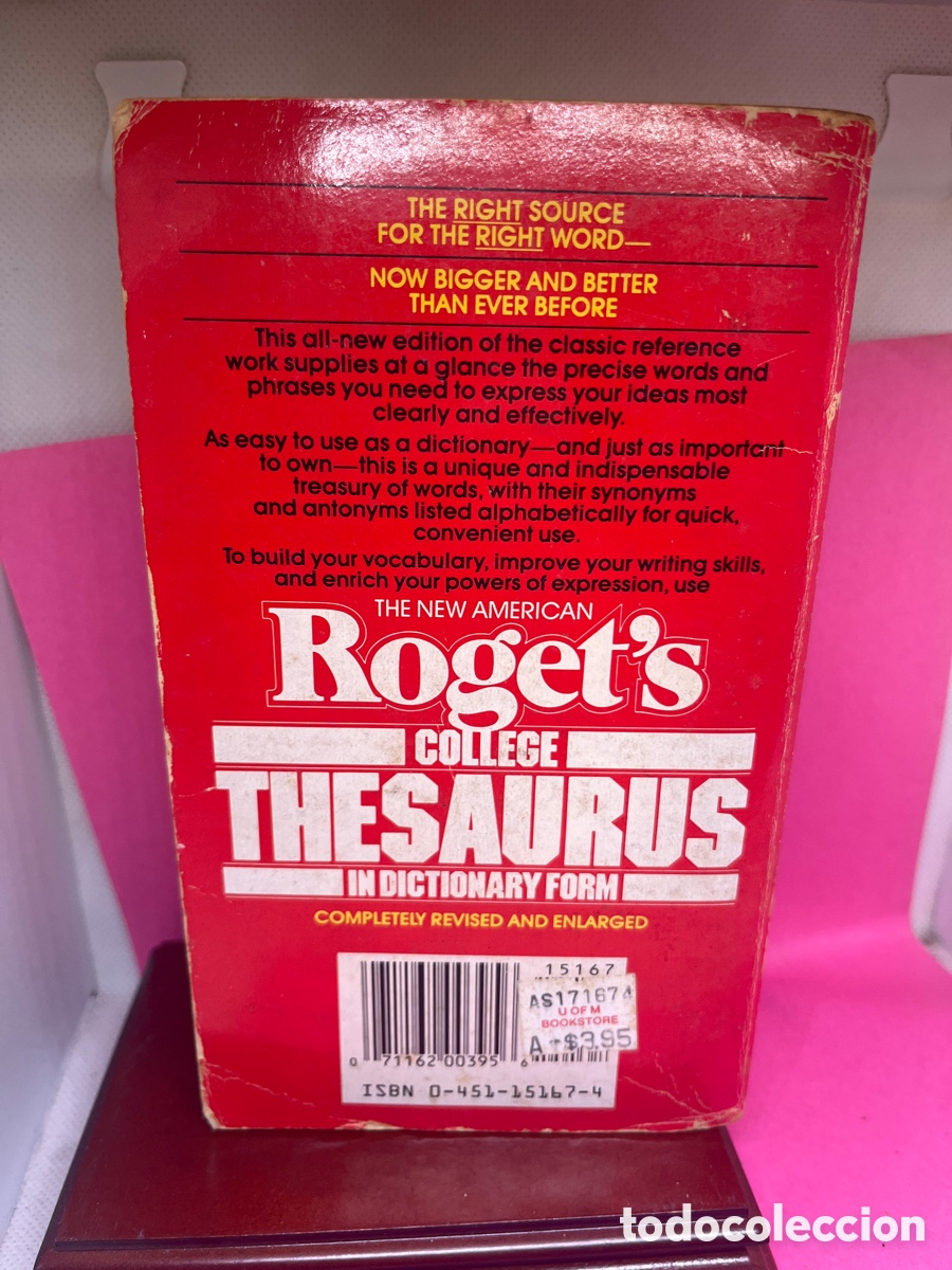 Libros de segunda mano: ROGET&rsquo;S , conlleve THESAURUS en ingl&eacute;s - Foto 2