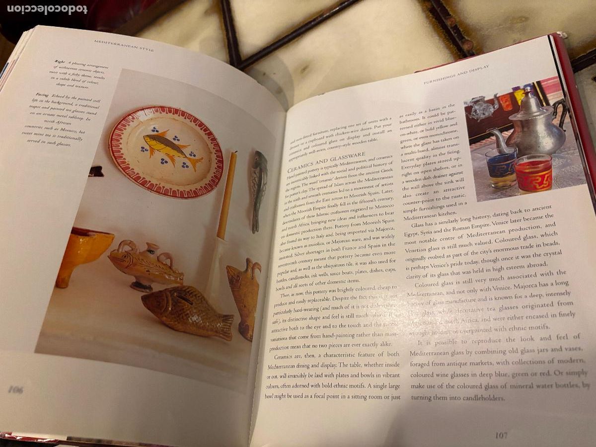 Libros de segunda mano: Mediterranean Style. Catherine Haig. EN INGL&Eacute;S. - Foto 6