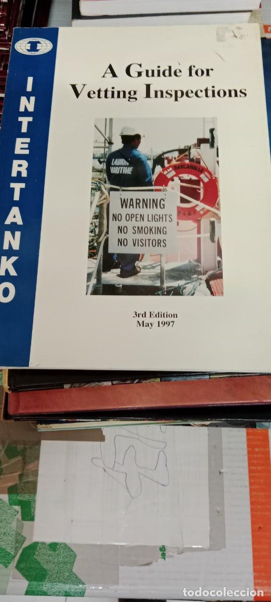 Libros de segunda mano: B-P3 LIBRO A GUIDE FOR VETTING INSPECTIONS - Foto 1