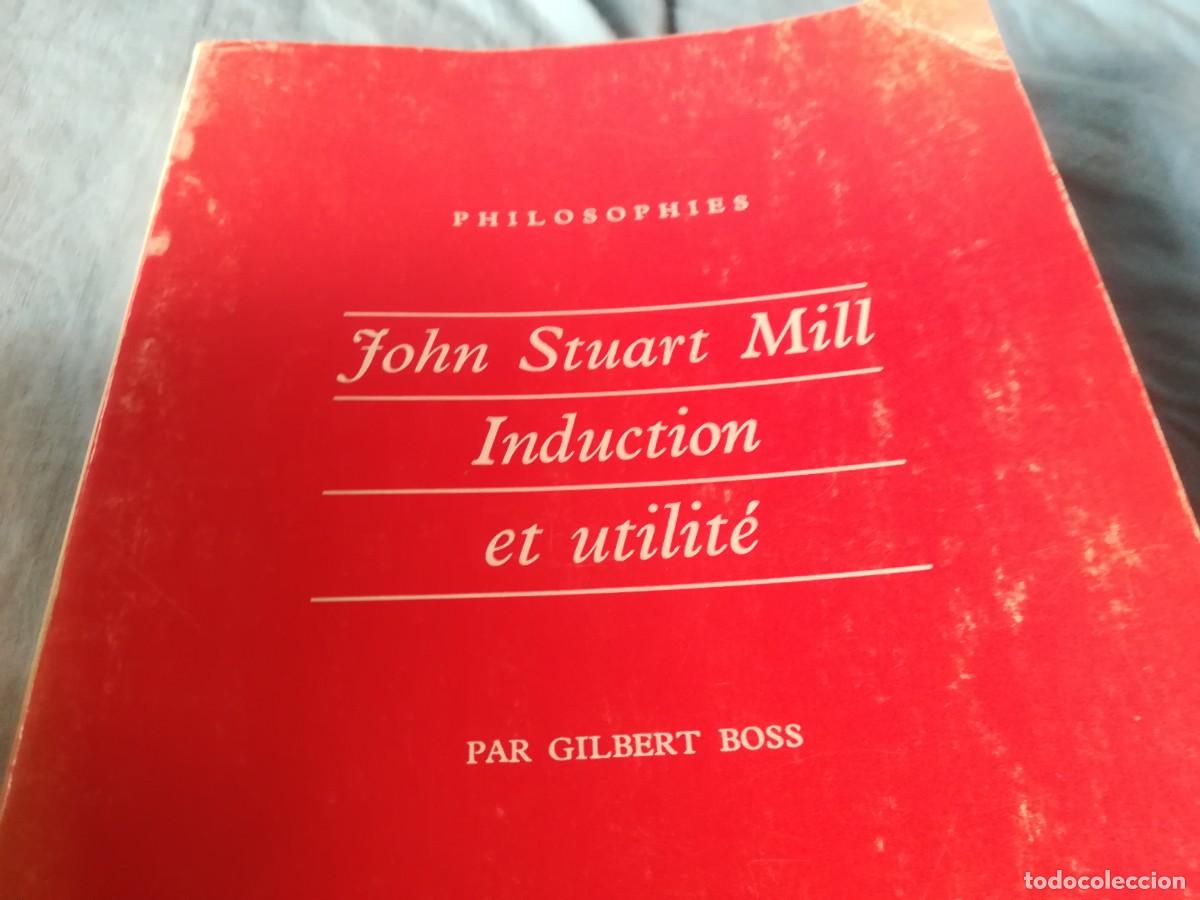 Libros de segunda mano: INDUCTION ET UTILITE / JOHN STUART MILL / GARA 57 - Foto 3