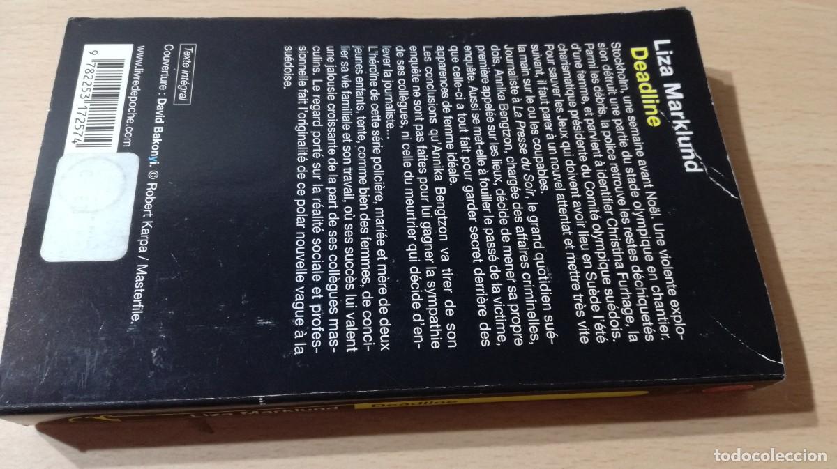 Libros de segunda mano: DEADLINE / LIZA MARKLUND / S-103 - Foto 2