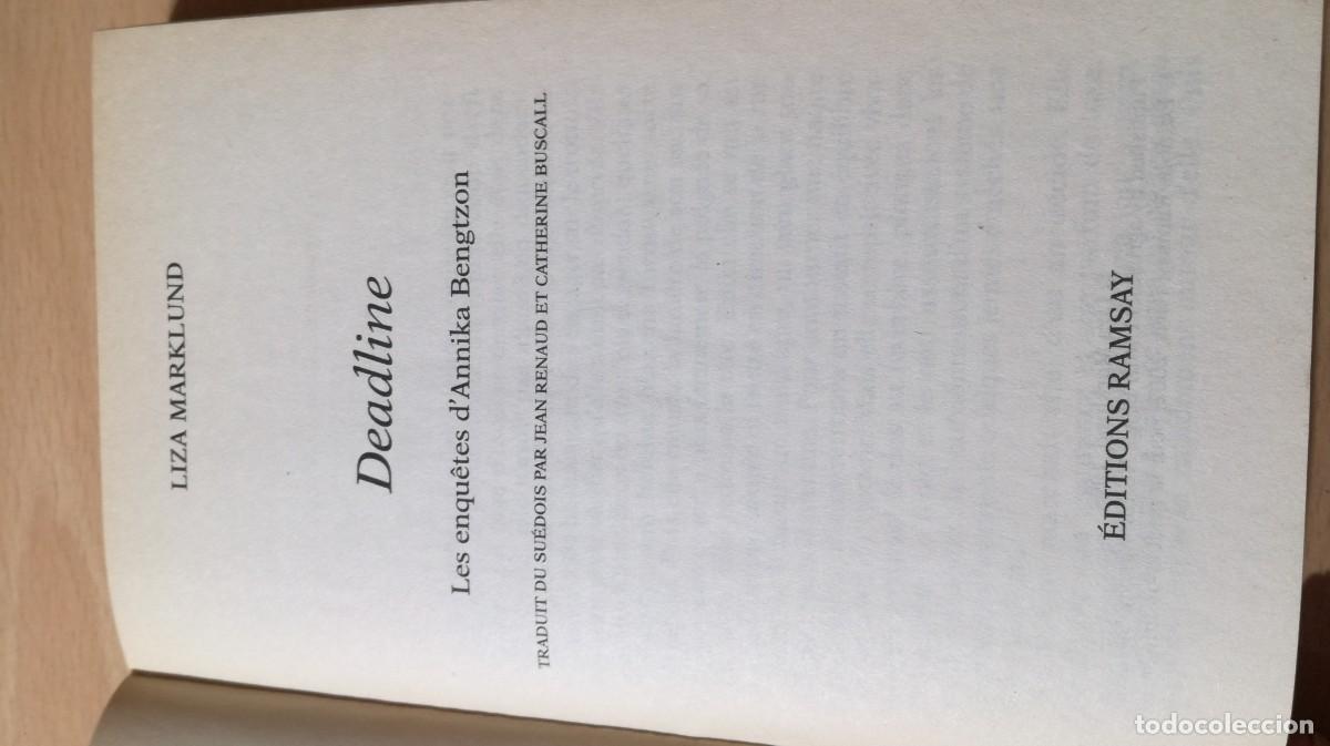 Libros de segunda mano: DEADLINE / LIZA MARKLUND / S-103 - Foto 5