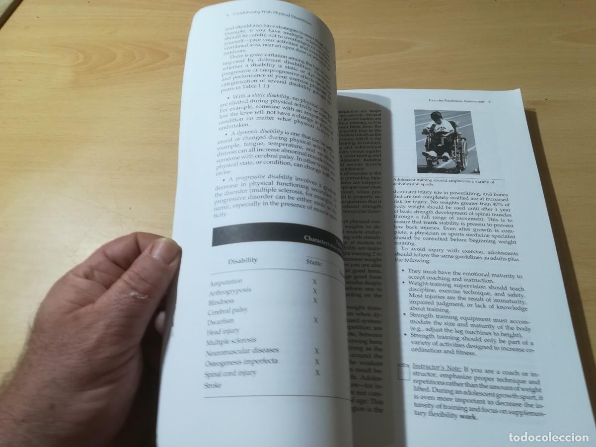 Libros de segunda mano: CONDITIONING WITH PHYSICAL DISABILITIES / VVAA / AK21 / EN INGLES - Foto 9