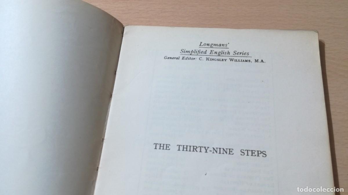 Libros de segunda mano: THE THIRTY NINE STEPS / / H302 / LONGMAN / EN INGLES - Foto 3