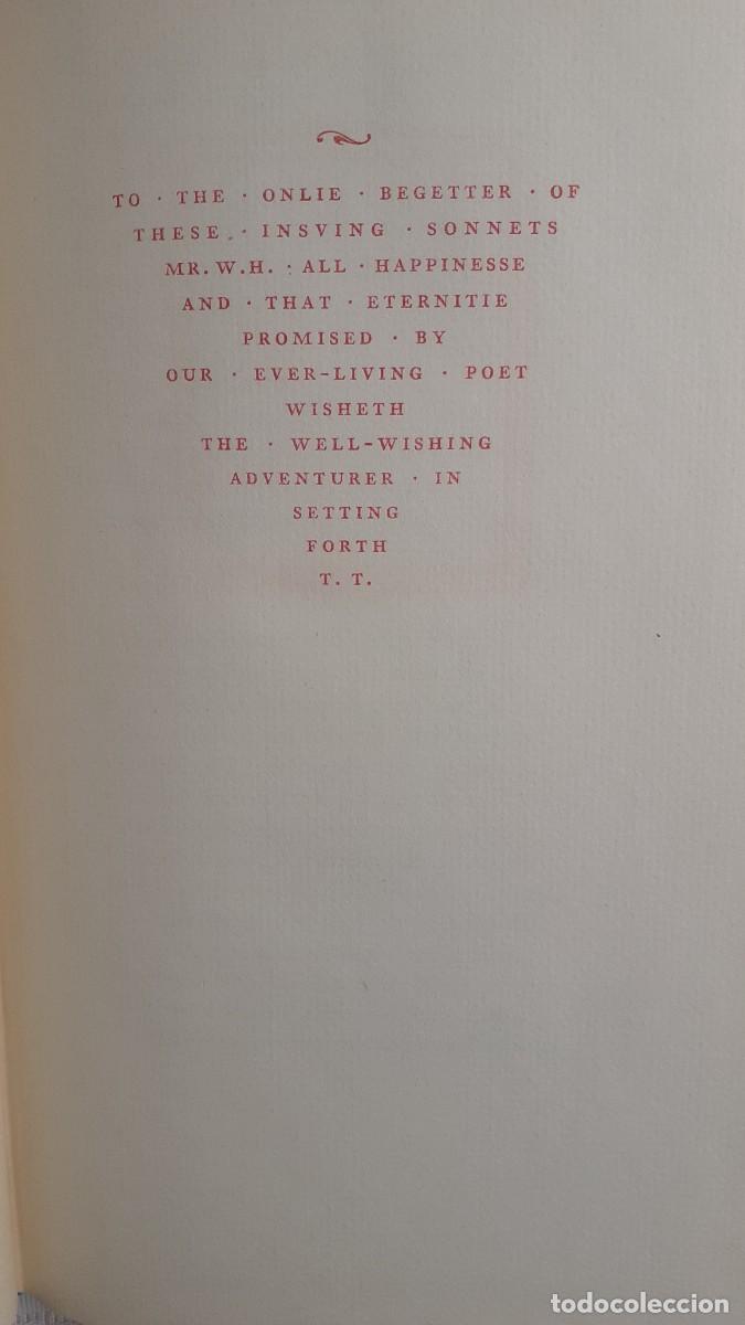 Libros de segunda mano: SHAKESPEARE.- Sonnets (Peter Pauper Press) EN INGL&Eacute;S - Foto 3