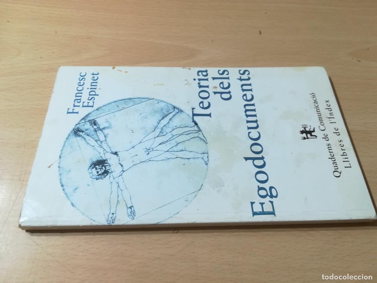 Libros de segunda mano: TEORIA DELS EGODOCUMENTS / FRANCES ESPINET / AD202 / EN FRANCES - Foto 1