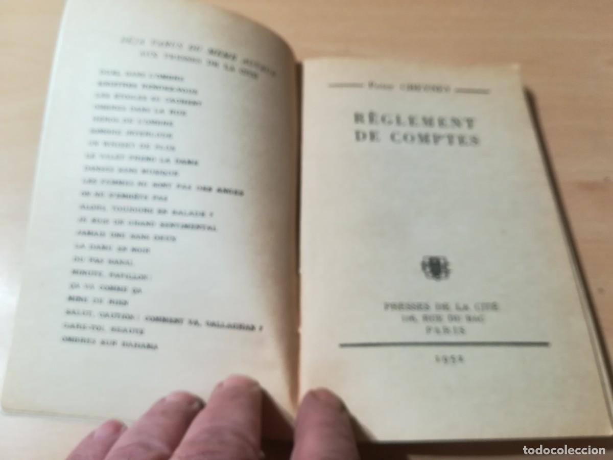 Libros de segunda mano: REGLEMENT DE COMPTE / PETER CHEYNEY / R+206 / EN FRANCES - Foto 4