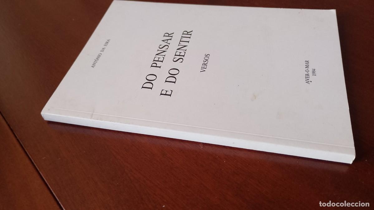 Libros de segunda mano: Do Pensar e do Sentir &rdquo;Versos&rdquo; Ant&oacute;nio da Eira 1&ordf; Edi&ccedil;&atilde;o - Foto 2