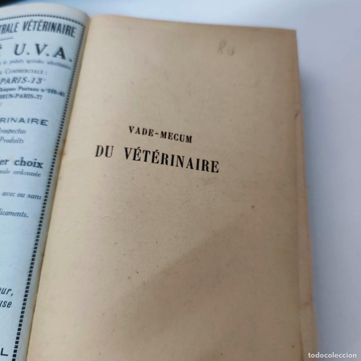 Libros de segunda mano: VADE-MECUM DU VETERINAIRE - Foto 4