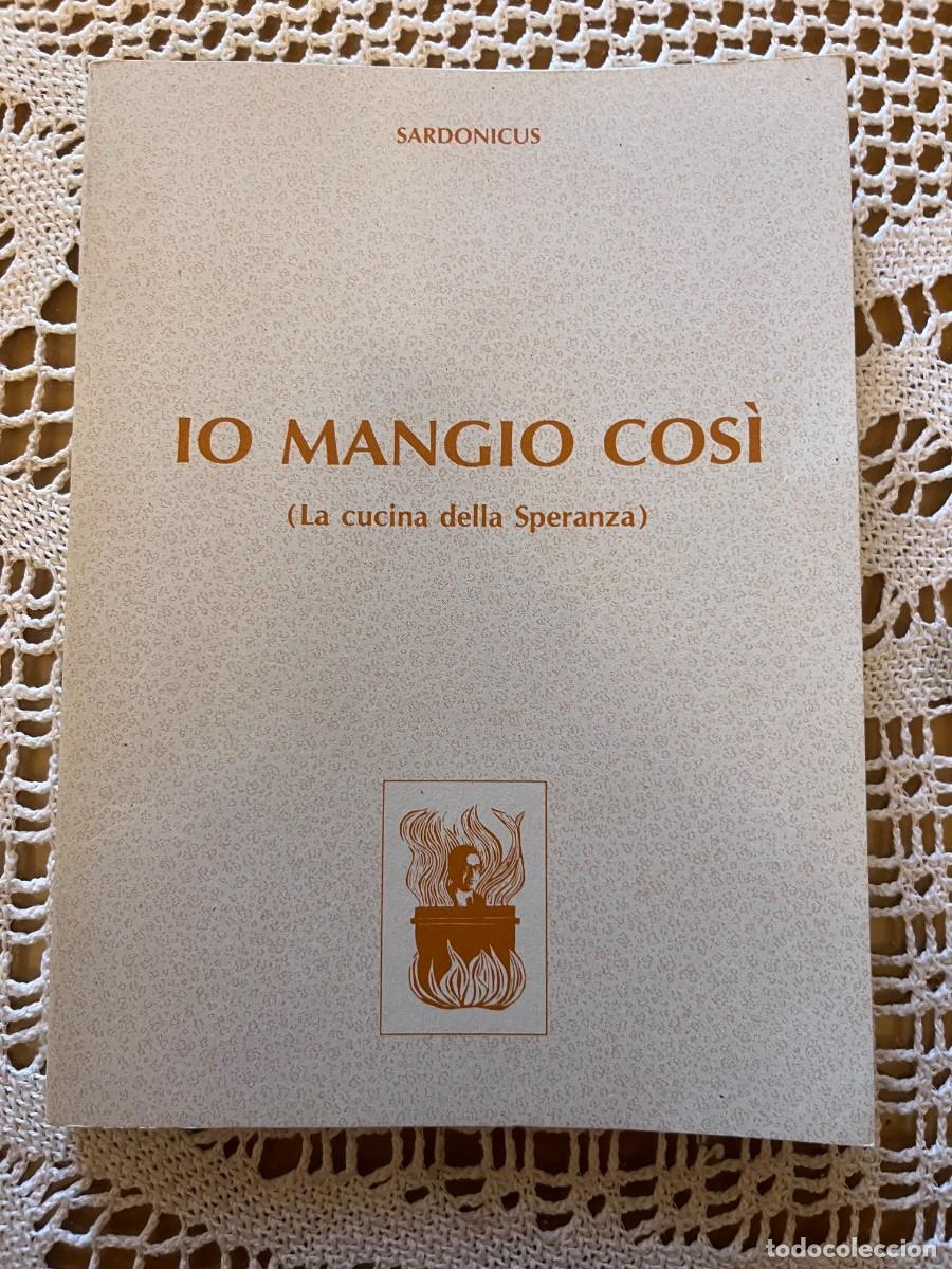 Libros de segunda mano: Io mangio Cosi Sardonicus - Foto 1