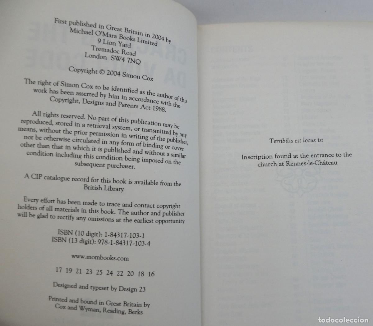 Libros de segunda mano: Cracking the Da Vinci Code by Simon Cox, idioma Ingl&eacute;s - Foto 2