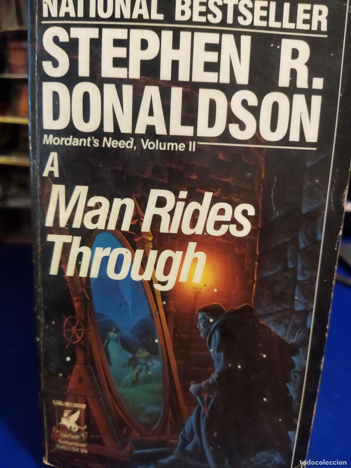 Libros de segunda mano: A man Rides Through Stephen R. Donaldson - Foto 1