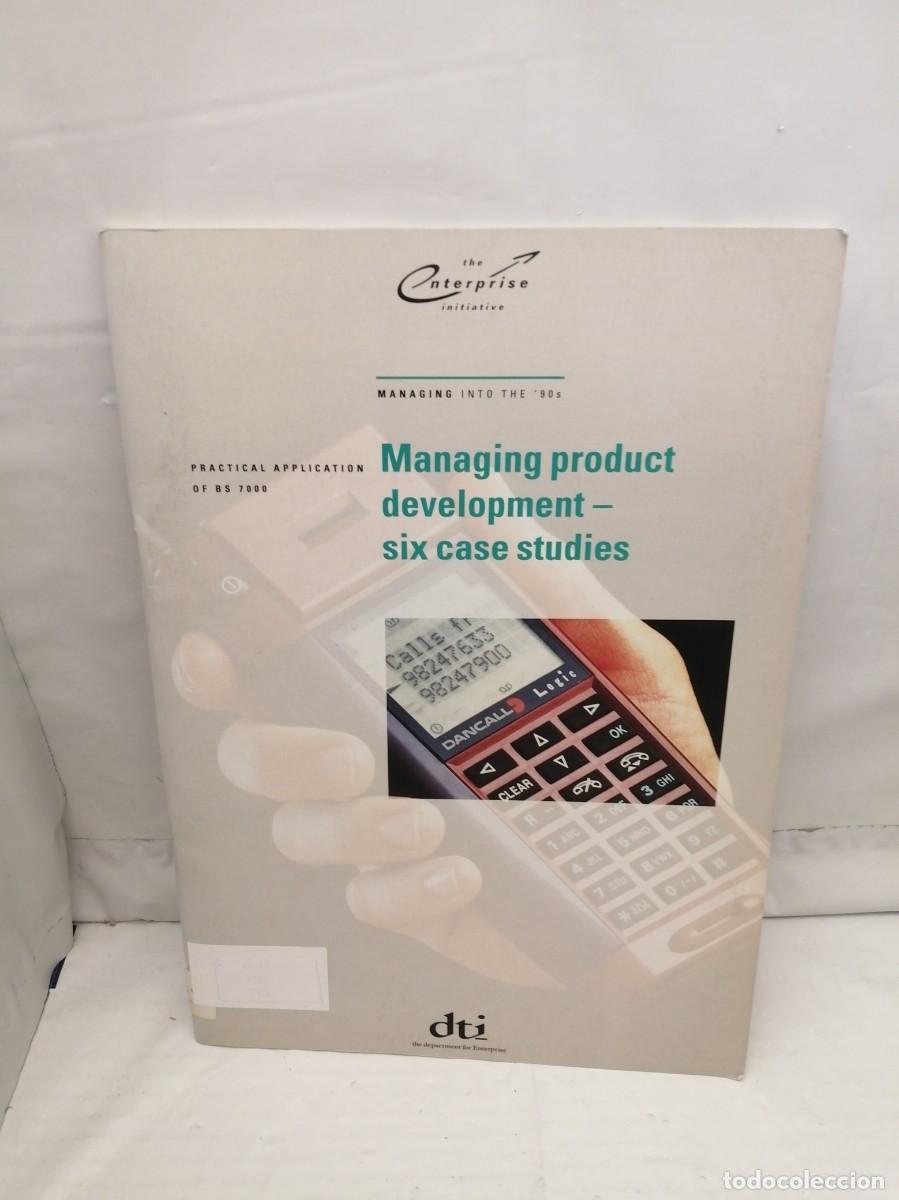 Libros de segunda mano: Managing Product Development. Six Case Studies. Managing Into the 90s - Foto 1