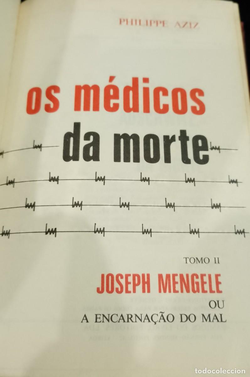 Libros de segunda mano: Os M&eacute;dicos da Morte - Philippe Aziz - Foto 1