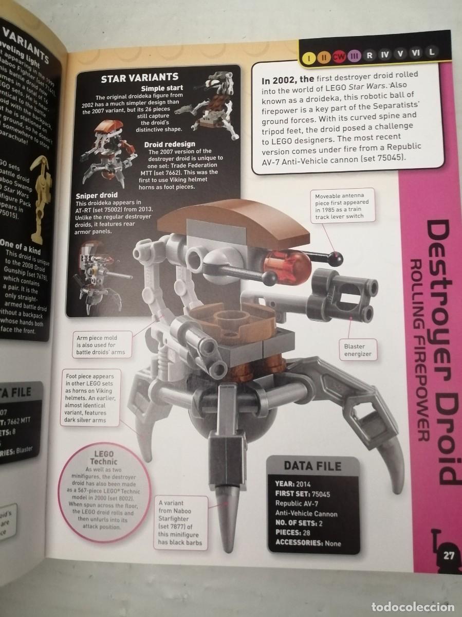 Libros de segunda mano: LEGO Star Wars Character Encyclopedia: Updated and Expanded (DOES NOT INCLUDE MINI FIGURE) - Foto 3