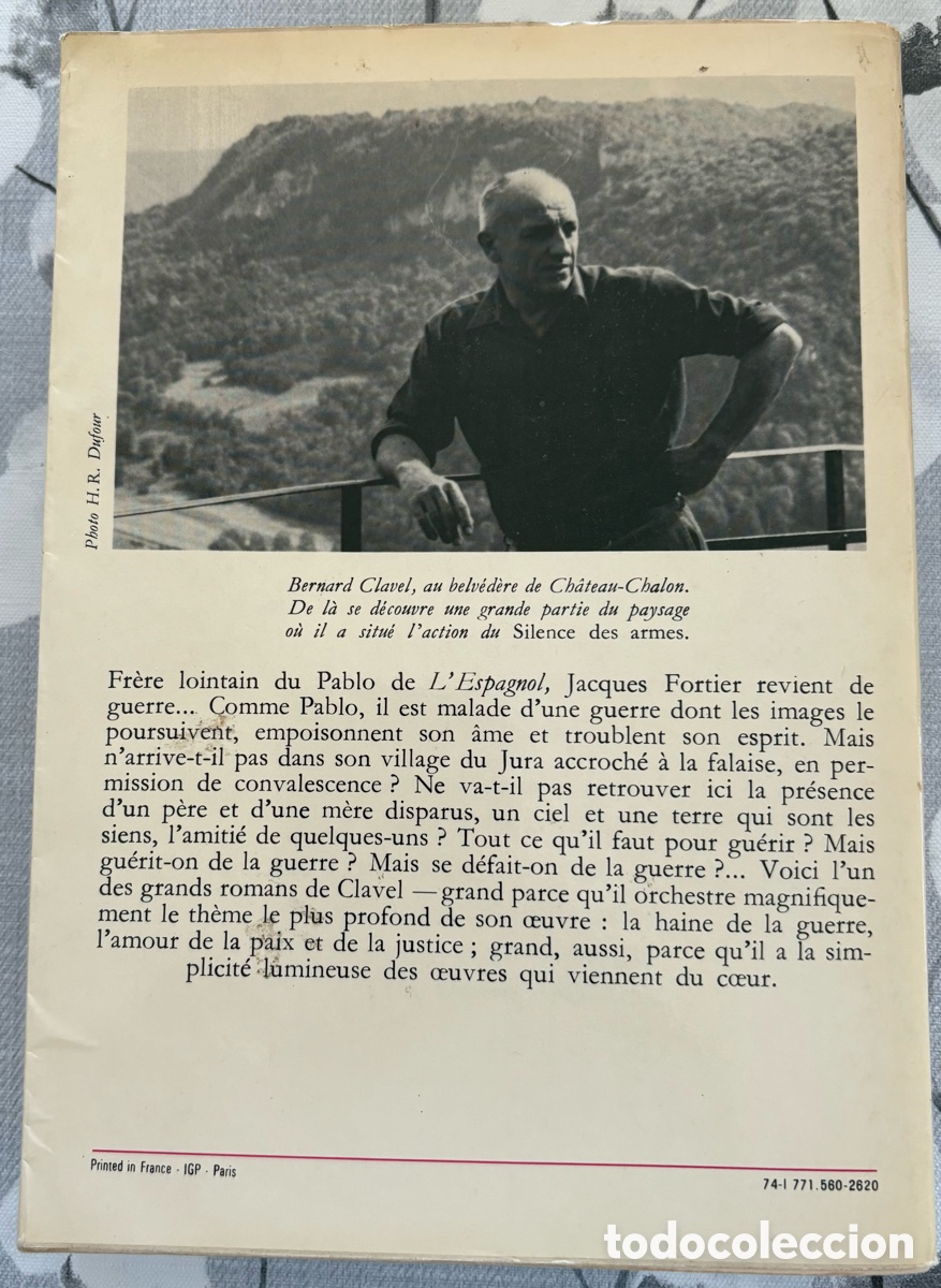 Libros de segunda mano: Bernard Clavel - Le silence des armes. - Foto 2