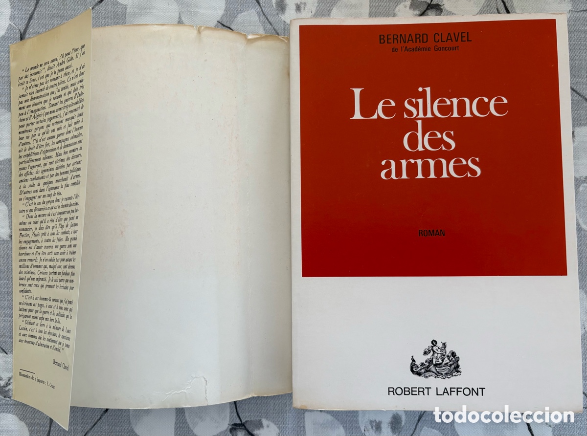 Libros de segunda mano: Bernard Clavel - Le silence des armes. - Foto 3