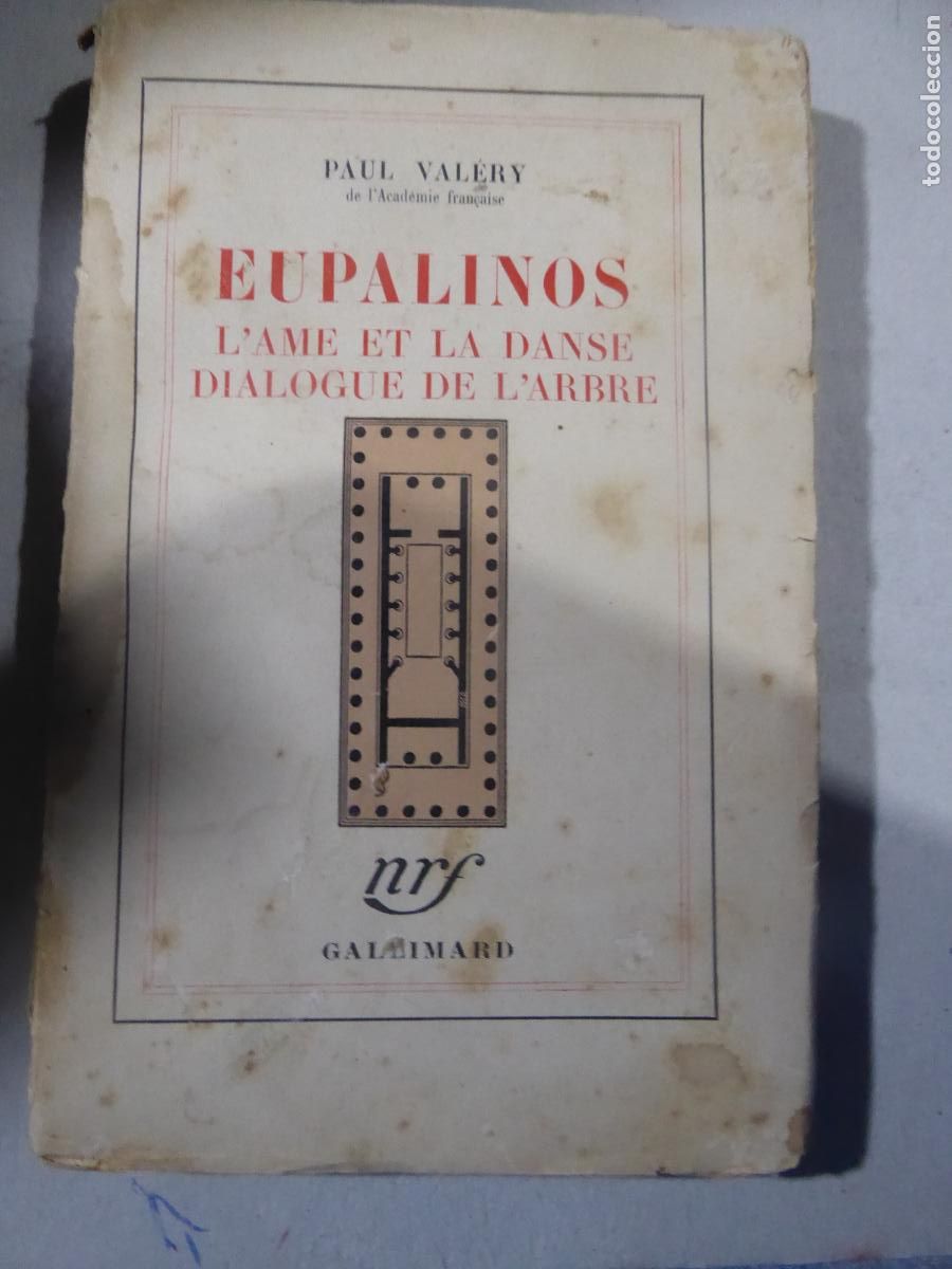 Libros de segunda mano: PAUL VALERY EUPALINOS - Foto 1