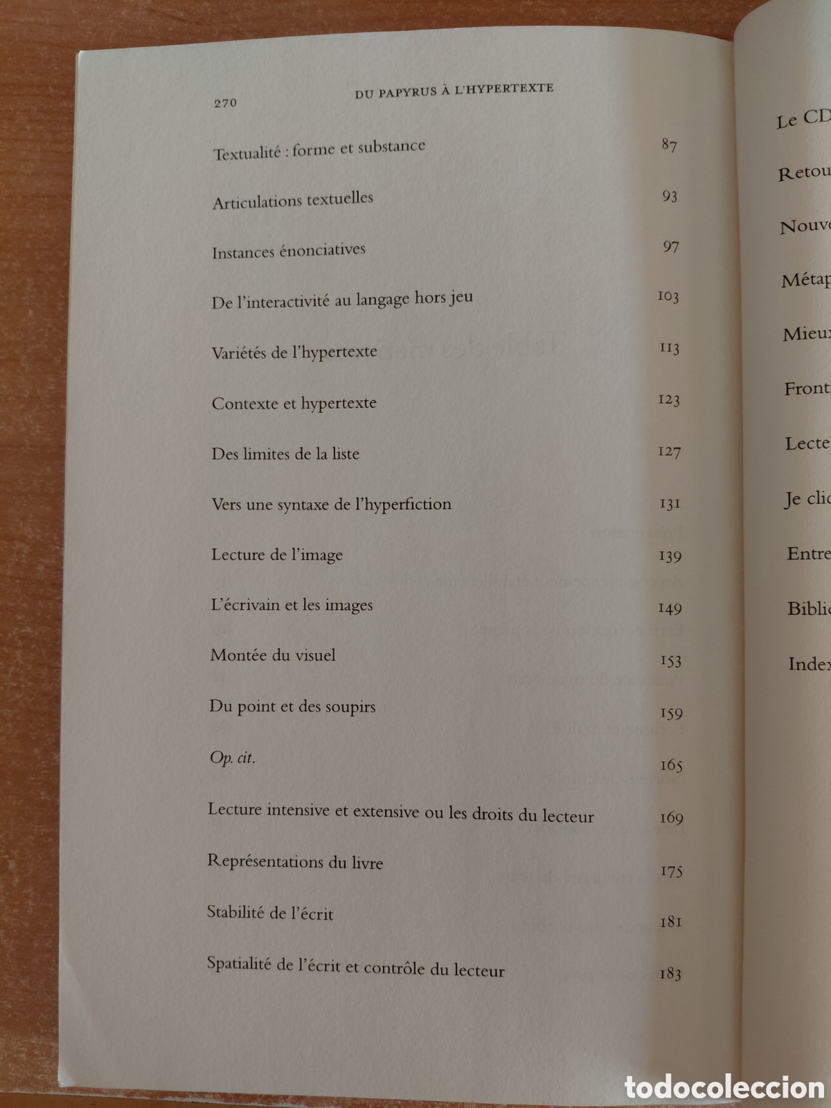 Libros de segunda mano: Du papyrus &agrave; l hypertexte, Christian Vandendorpe - Foto 3