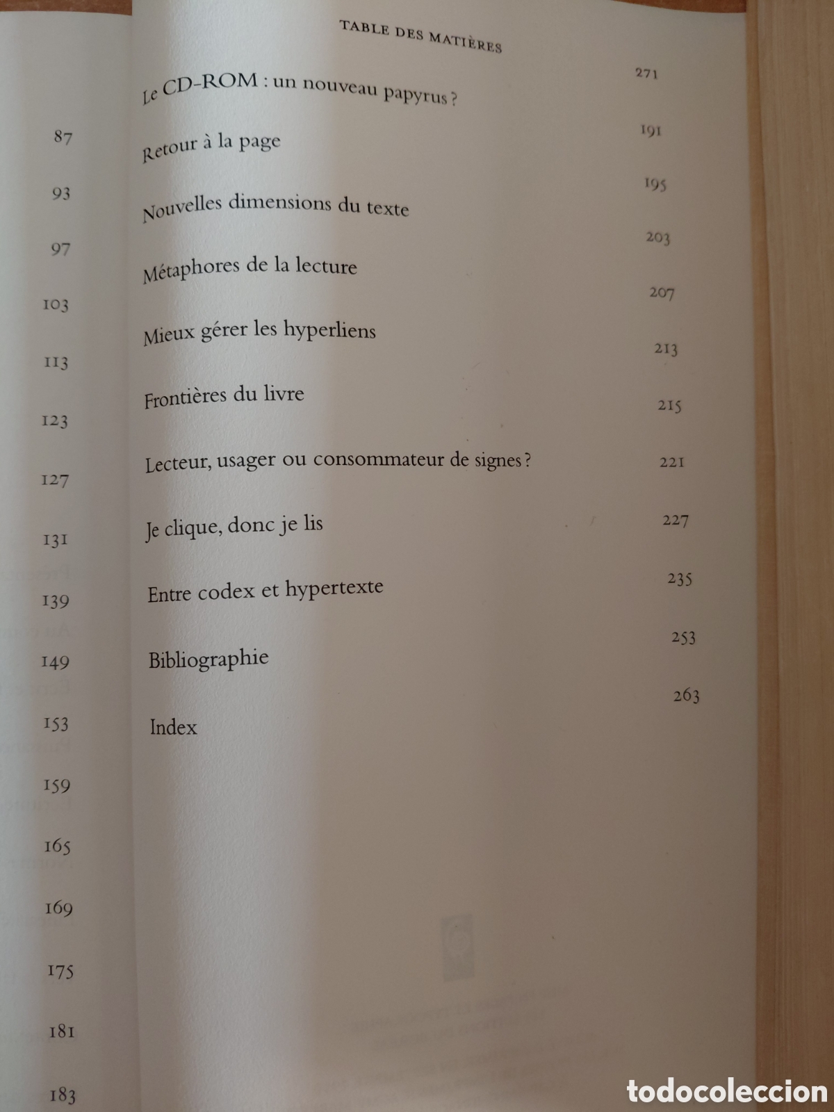 Libros de segunda mano: Du papyrus &agrave; l hypertexte, Christian Vandendorpe - Foto 4