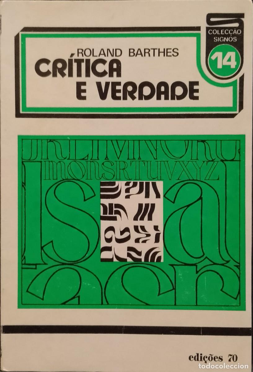 Libros de segunda mano: Cr&iacute;tica e Verdade - Roland Barthes - Foto 1