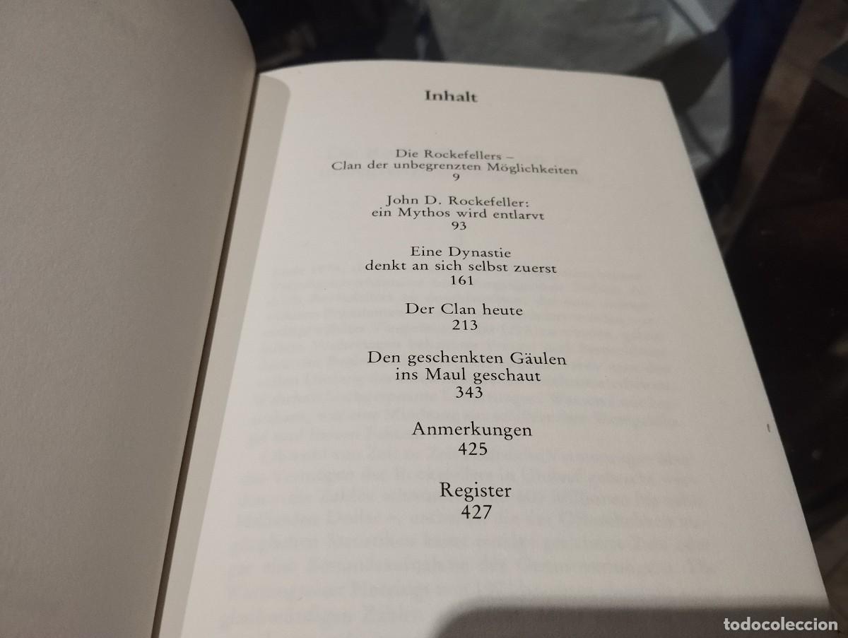 Libros de segunda mano: LOS PODEROSOS Y SUPERPODEROSOS EL SINDROME ROCKEFELLER FERDINAND LUNDBERG LIBRO EN ALEMAN 1975 - Foto 2