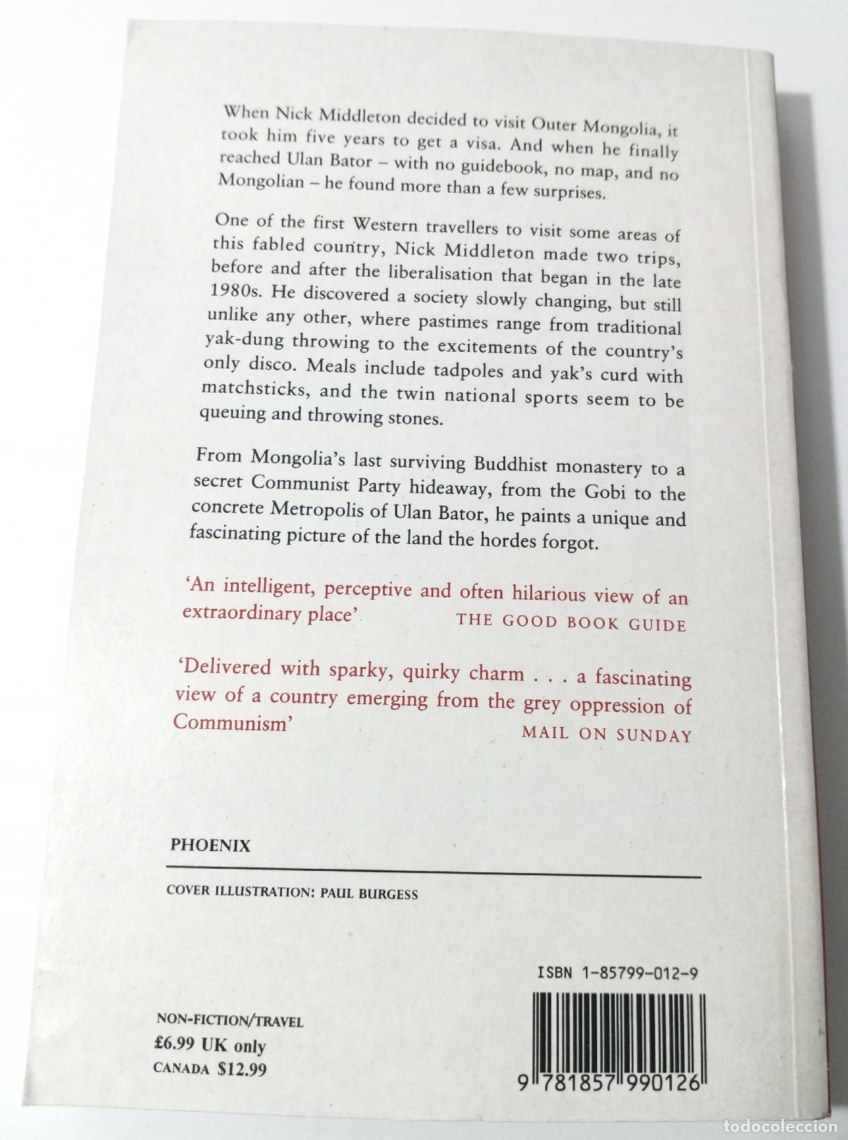 Libros de segunda mano: The last disco in outer Mongolia - Middleton, Nick - Foto 3