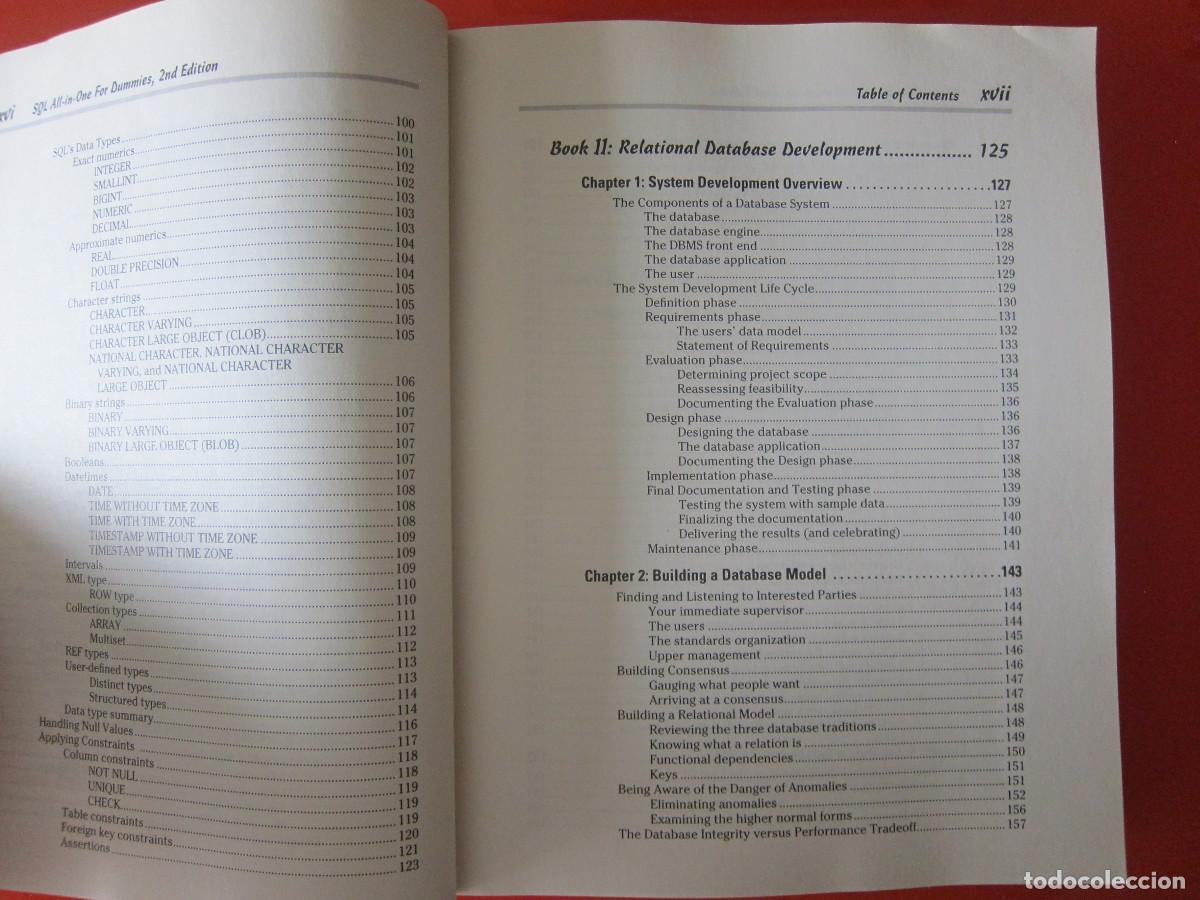 Libros de segunda mano: SQL ALL IN ONE FOR DUMMIES (WILEY) MANUAL - Foto 8