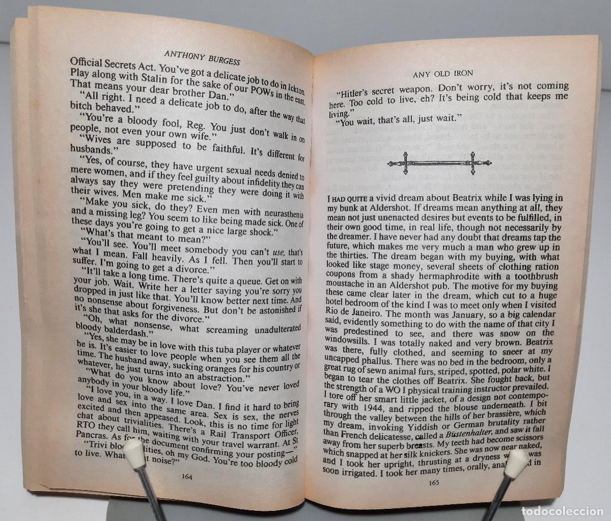 Libros de segunda mano: Any old iron - Burgess, Anthony - Foto 2