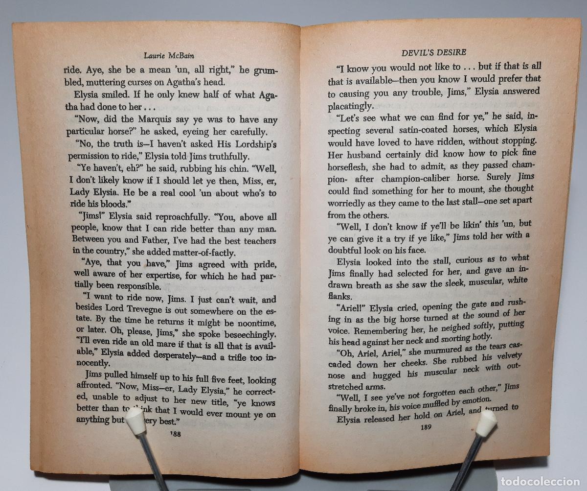 Libros de segunda mano: Devils desire - McBain, Laurie - Foto 4