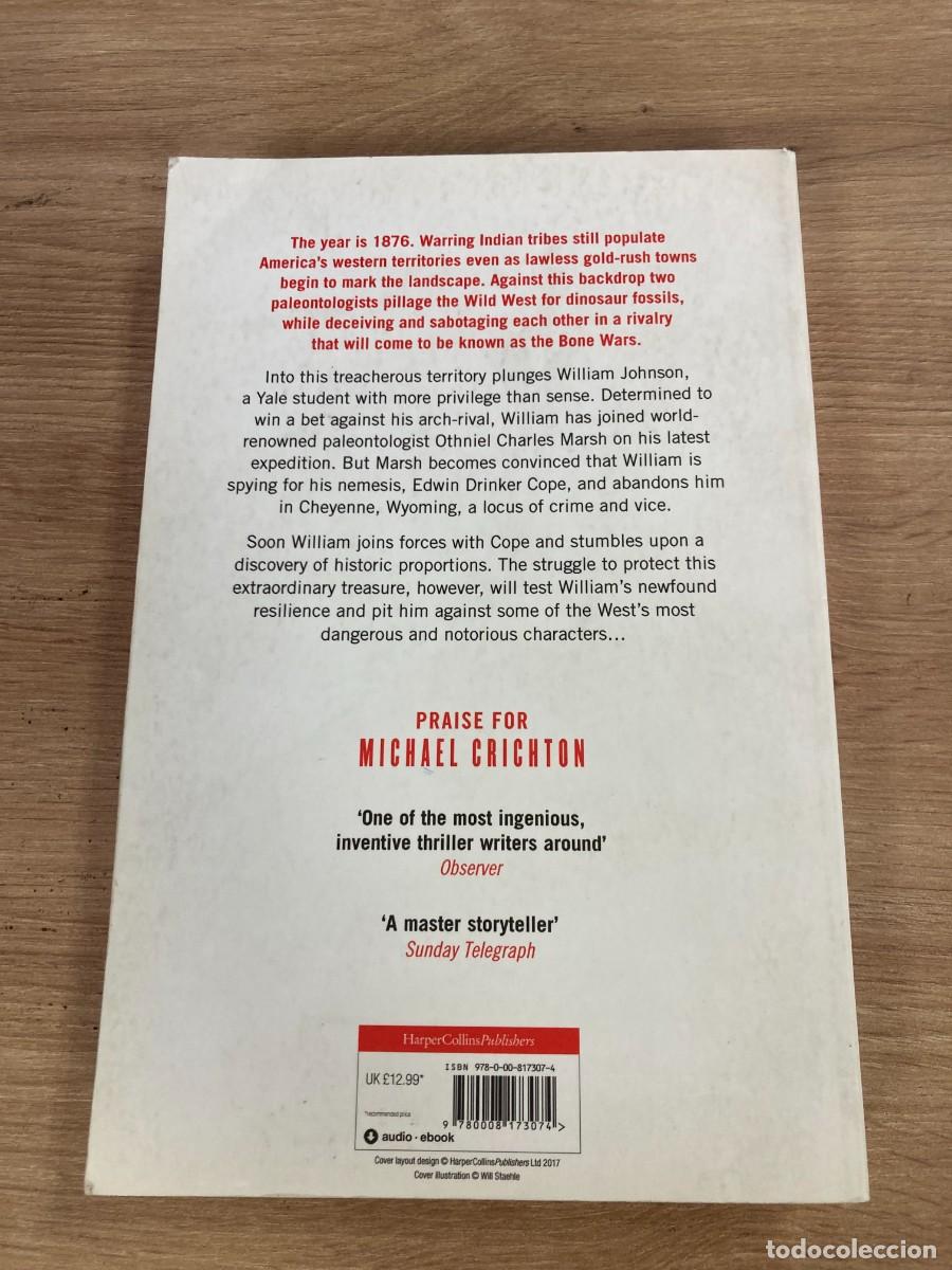 Libros de segunda mano: Dragon Teeth Michael Crichton - Foto 2