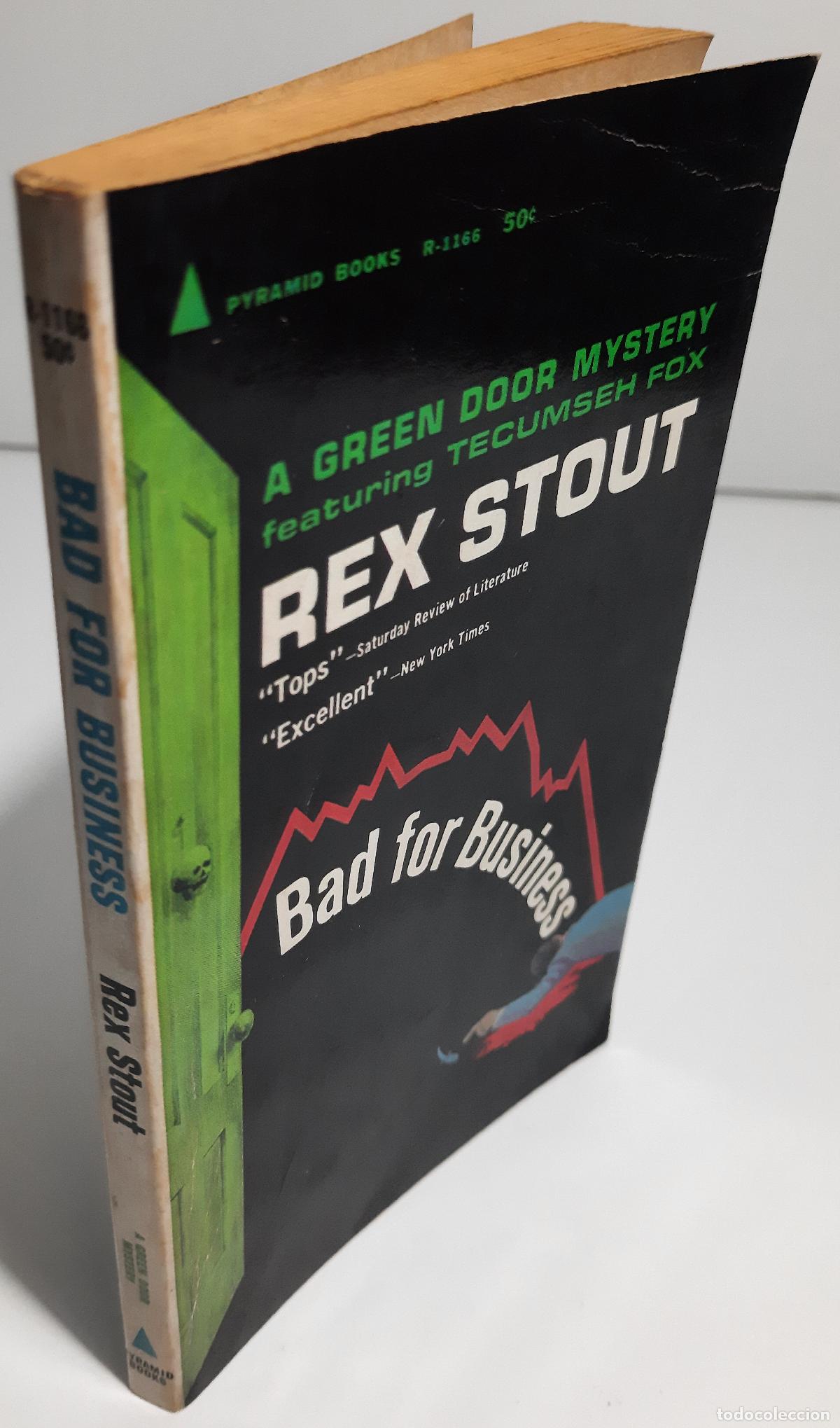 Libros de segunda mano: Bad for business - Stout, Rex - Foto 3