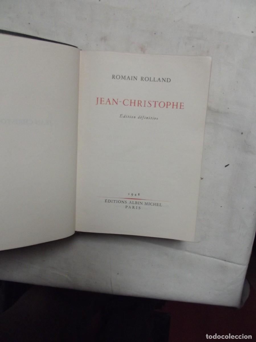 Libros de segunda mano: JEAN CHRISTOPHE / ROMAIN ROLLAND - Foto 2