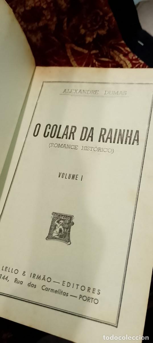 Libros de segunda mano: O Colar da Rainha - Alexandre Dumas - Foto 3