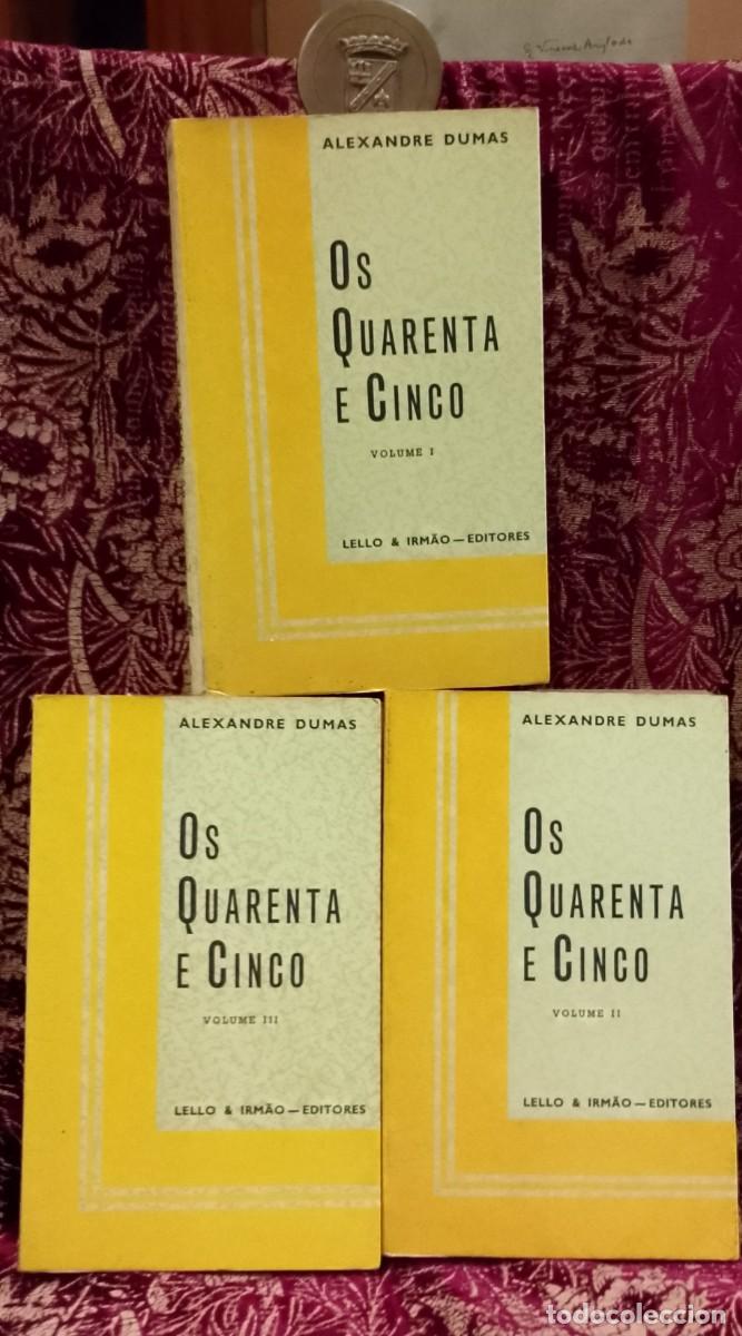 Libros de segunda mano: Os Quarenta e cinco 1963 Alexandre Dumas - Foto 1