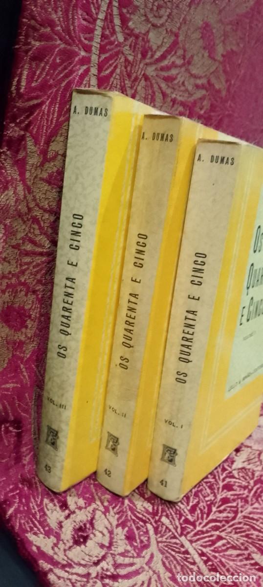 Libros de segunda mano: Os Quarenta e cinco 1963 Alexandre Dumas - Foto 2