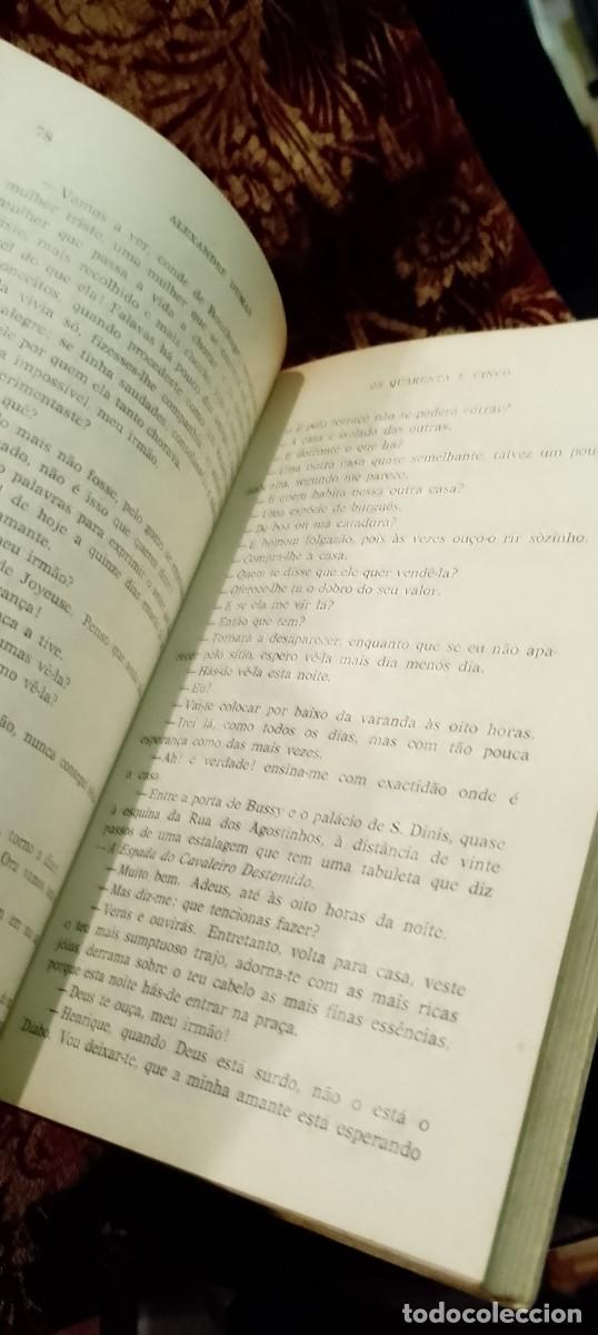 Libros de segunda mano: Os Quarenta e cinco 1963 Alexandre Dumas - Foto 5