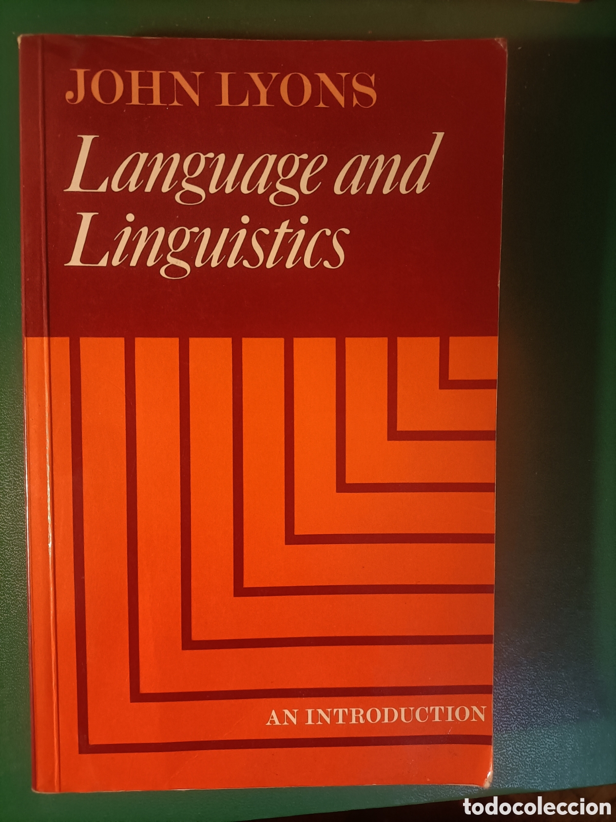 Libros de segunda mano: &rdquo;Language and Linguistics: An Introduction&rdquo;&nbsp;de John Lyons.edicion en ingl&eacute;s - Foto 1