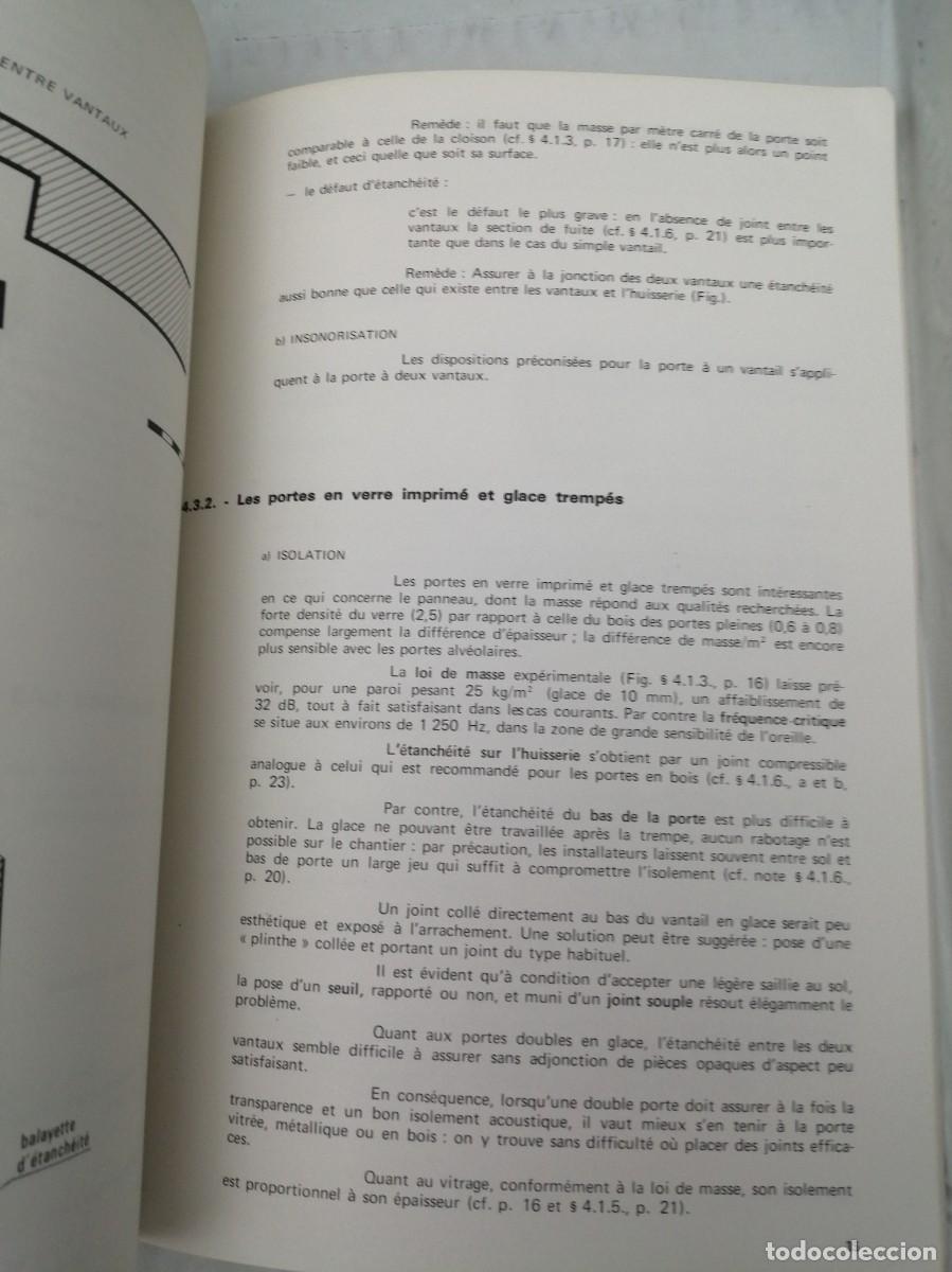 Libros de segunda mano: Isolation et Insonorisation des Menuiseries - Foto 4